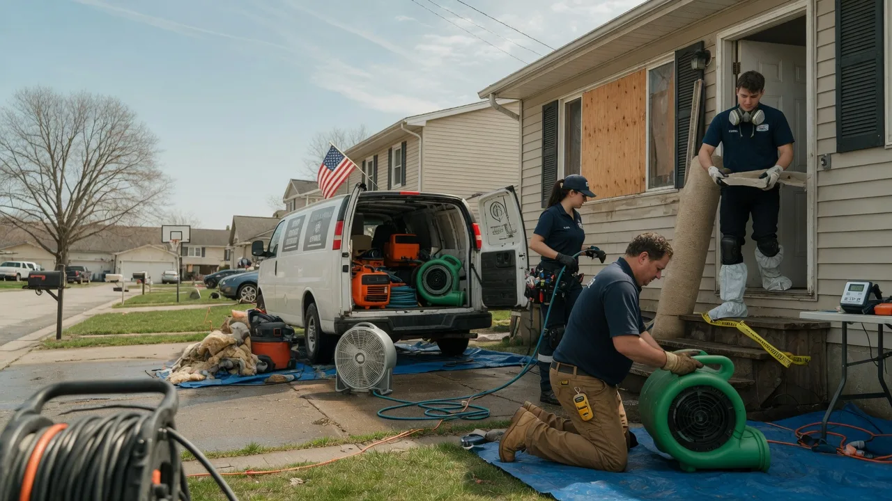 Water Damage Restoration in Allensville, KY near me